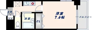 エスリード深江橋【810号室】の間取り