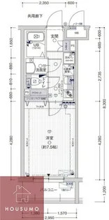 LIVIAZ KITAOSAKA BREZZA【2階】の間取り