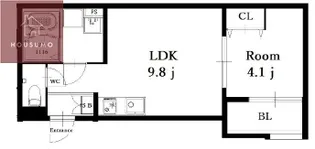 エヌアンドエスヴィラⅡ【3階】の間取り