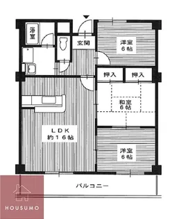 エクセル千里三番館【5階】の間取り