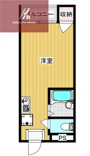 セトルイン【307号室】の間取り