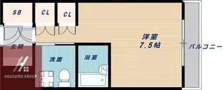 INOVE千里万博公園【305号室】の間取り