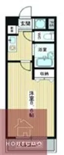 なかはなマンション【206号室】の間取り