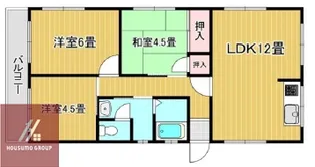 村崎マンション【2階】の間取り