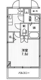 アーデン江坂Ⅲ【2階】の間取り