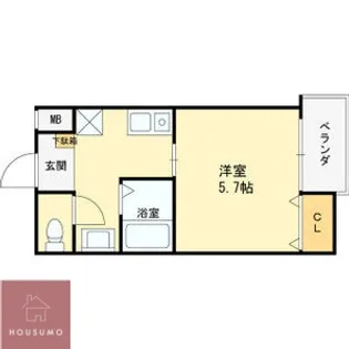 エム・ステージ新大阪【2階】の間取り