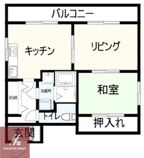 ニューカントリーハイムパート6【101号室】の間取り