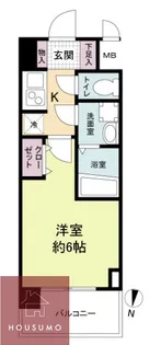 M-RESIDENCE新大阪Garden【11階】の間取り