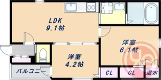 SAKAI TRADE ONE【3階】の間取り