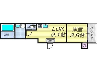 Genius・f【2階】の間取り