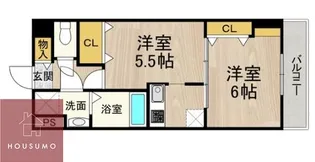 センターポイント吉志部【2階】の間取り