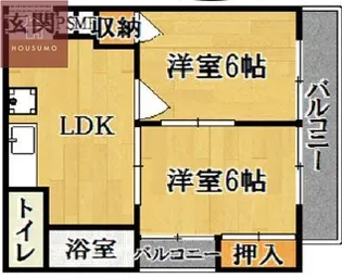 ステージア生野【205号室】の間取り