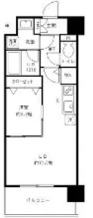 パークレジデンス江坂【3階】の間取り