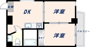 ボンボニエール【301号室】の間取り