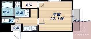 フジパレス東三国Ⅰ番館【1階】の間取り