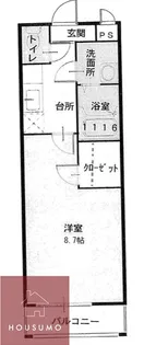 フジパレス吹田イーストⅢ番館 【103号室】の間取り
