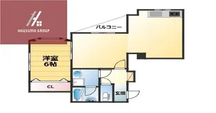 SQUD HAIZUKA【1階】の間取り