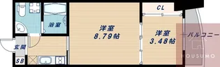 URBAN FLATS江坂【4階】の間取り