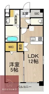 スプランディッド新大阪EAST【3階】の間取り