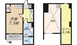 イルカステッロ【2階】の間取り