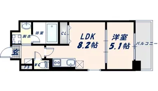パインリッチ【4階】の間取り