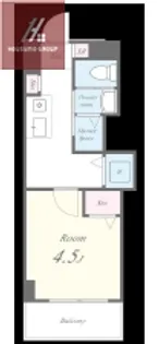 ロイヤルハイツ新深江【706号室】の間取り