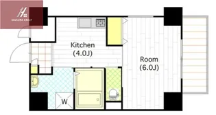 PLUM GALAXY 【403号室】の間取り