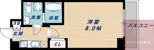 SEST新大阪【723号室】の間取り