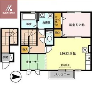 シャルマンカルチェ【2階】の間取り