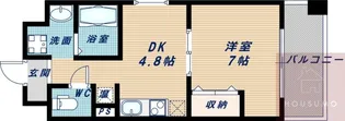 第17関根マンション【8階】の間取り