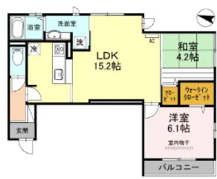 D House north【3階】の間取り