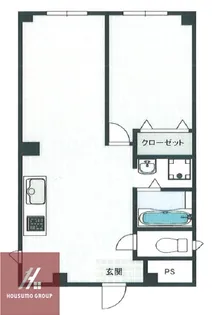 ダイヤモンドパレス【401号室】の間取り