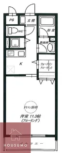 アルシェ垂水【7階】の間取り
