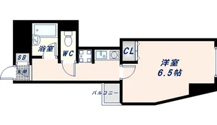 パルティール【3階】の間取り