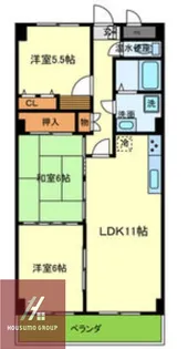 サニーライフ緑地【2階】の間取り