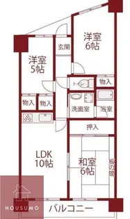 GranPino柴原【2階】の間取り