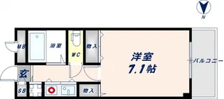 サンモール【11階】の間取り
