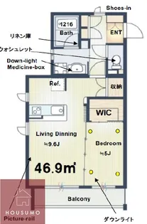 曽根ガーデンテラス【201号室】の間取り