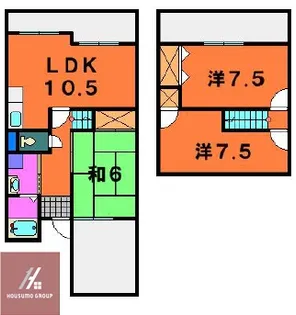 グレースDAIDO【401号室】の間取り