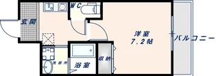 フジパレス今津中Ⅲ番館【2階】の間取り