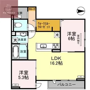 アン シャンテ【1階】の間取り