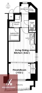 SK江坂【301号室】の間取り