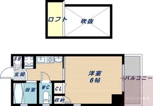 エステムコート新大阪Ⅲステーションプラザ【10階】の間取り
