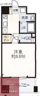 ラフィネ豊中南 【602号室】の間取り