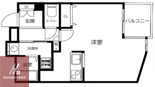 アクティス長野東【201号室】の間取り