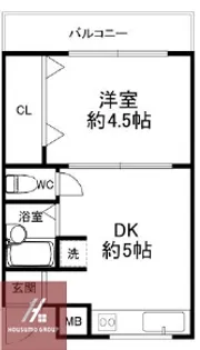 ルネ北公園【3階】の間取り