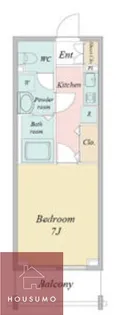 グランカーサ緑地公園【3階】の間取り