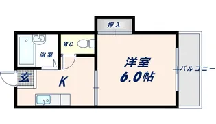 メゾン ド ショコラ【103号室】の間取り