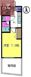 フジパレス中道【2階】の間取り