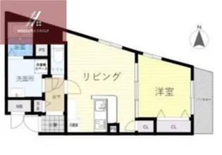 ブリリアントコートLUXE【5階】の間取り